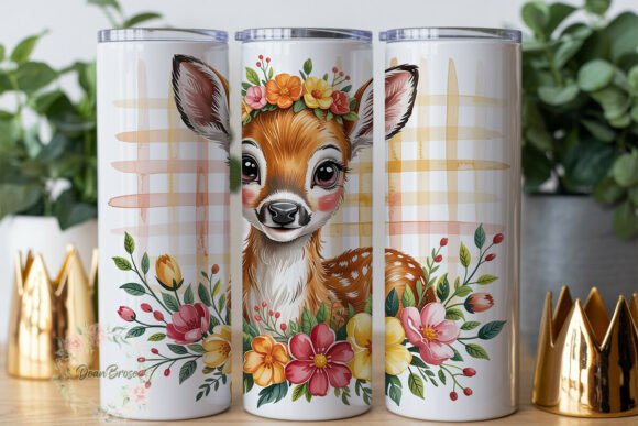 Baby Fawn Floral 20oz Tumbler Wrap: A Designer's Review