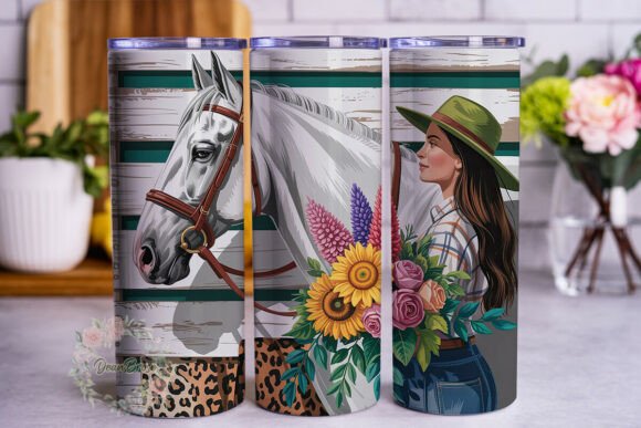 Country Charm Horse Flowers 20oz Tumbler Review