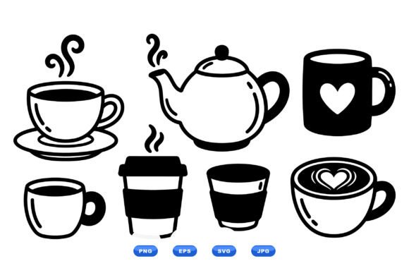 Cozy Coffee Cup Clipart Pack: A Designer's Review