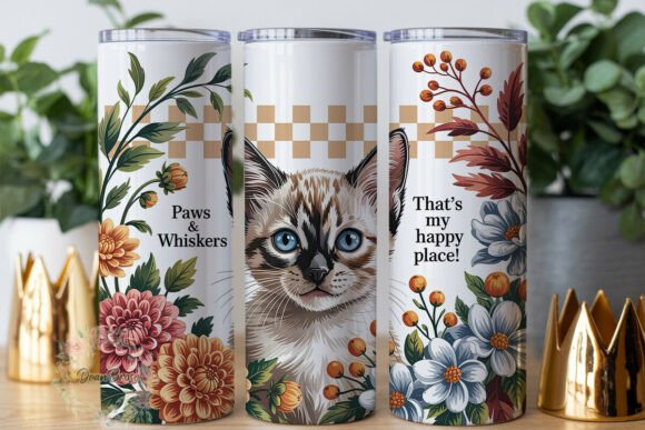 Kitten Paws Whiskers Fall 20oz Tumbler Review