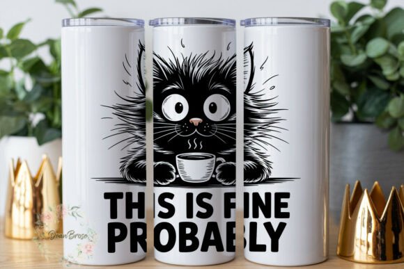 Messy Coffee Cat 20oz Tumbler Wrap: A Designer's Review