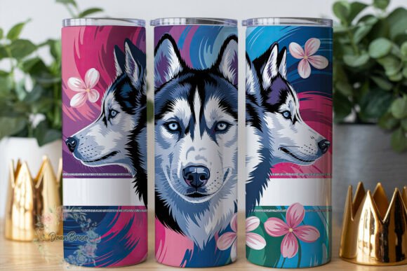 Pink Blue Floral Husky 20oz Tumbler Wrap Review