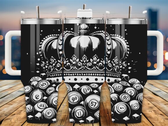 Queen Bingo Balls 40oz Tumbler: A Designer's Review