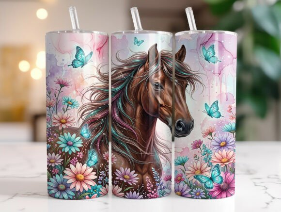 Review: Boho Horse Wildflower 20oz Tumbler Wrap