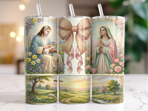 Review: Christian Easter Jesus Cross Tumbler PNG