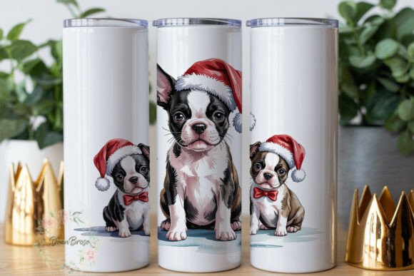 Review: Christmas Boston Terrier Tumbler Wrap for Holiday Crafts