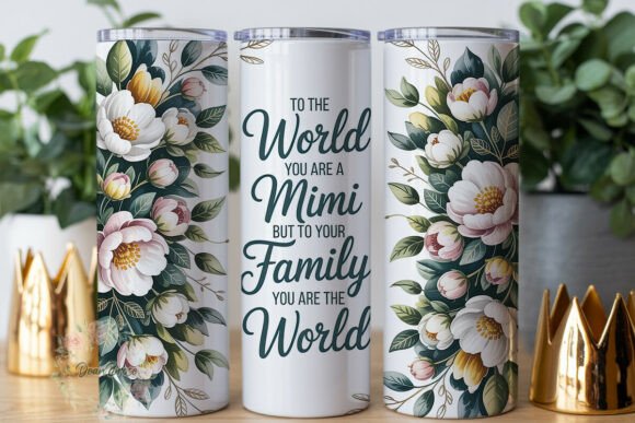 Review: Elegant Floral Mimi 20oz Tumbler Wrap Design
