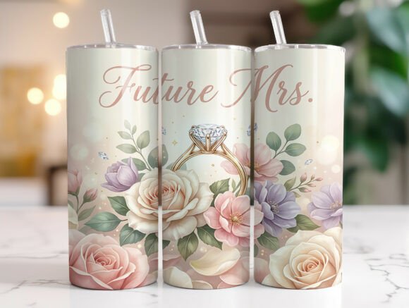 Review: Future Mrs Floral 20oz Tumbler Wrap Design