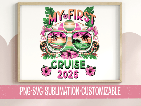 Review: My First Cruise 2026 SVG PNG for Embroidery