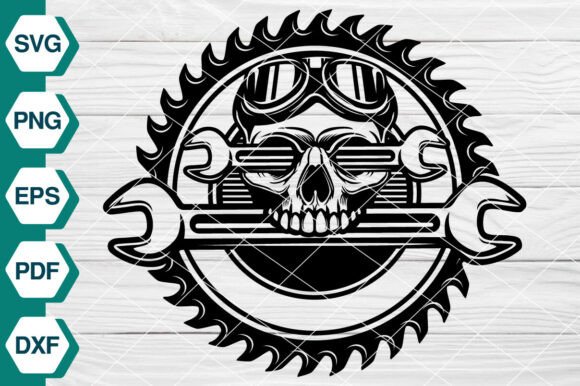Skull Mechanic SVG EP-587: A Designer's Review