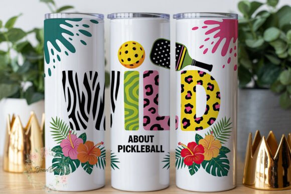 Wild About Pickleball Tumbler Wrap: A Designer's Review